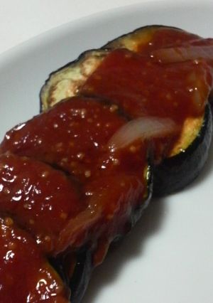 簡単焼くだけケチャなすグリル-レシピのメイン写真