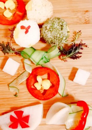 装飾に♪野菜リボン♡-レシピのメイン写真