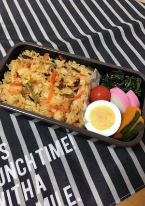 男子高校生弁当★114ビビンバ弁当-レシピのメイン写真