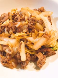 ピリっと辛い!麻婆白菜-レシピのメイン写真