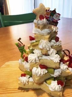 簡単★ツリーケーキ★Xmasデザート-レシピのメイン写真