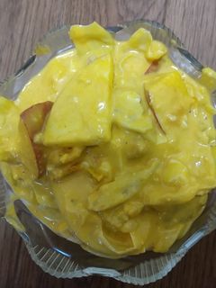 南瓜とリンゴとキャベツとゆで卵のサラダ-レシピのメイン写真