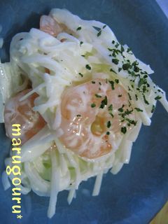 エビと大根のマヨサラダ-レシピのメイン写真