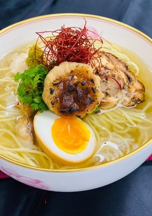 ひっぽのへそ大根塩清湯ラーメン-レシピのメイン写真