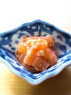 絶品☆サーモンの塩辛-レシピのメイン写真