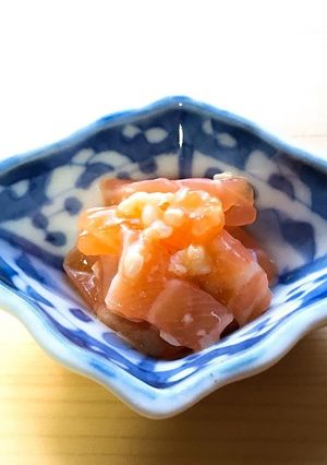 絶品☆サーモンの塩辛-レシピのメイン写真