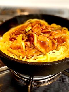 名古屋風?餡掛けスパでなく焼きそば-レシピのメイン写真