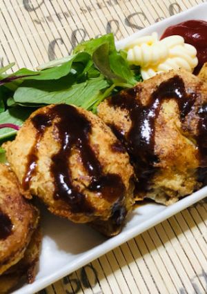 油揚げの豆腐ブタカツ-レシピのメイン写真