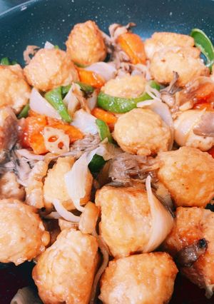 肉団子の甘酢あんかけ-レシピのメイン写真