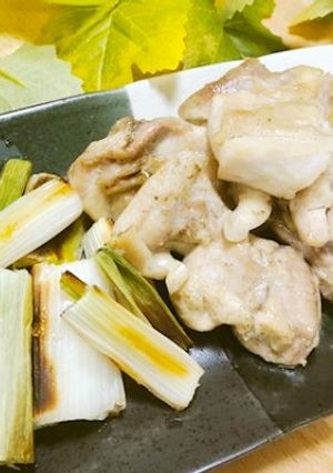 キッチンバサミで簡単☆鶏肉とネギのグリル-レシピのメイン写真