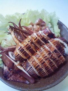 イカバターこっ照り焼き♪-レシピのメイン写真
