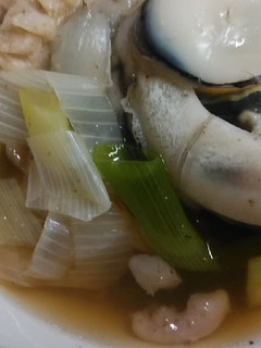 ねぎま鍋(汁)風目玉煮込み-レシピのメイン写真