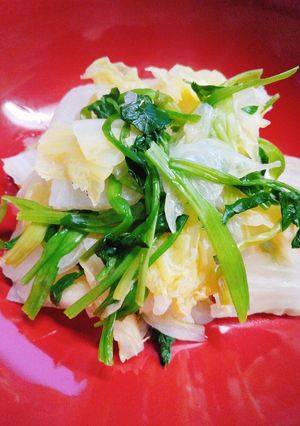 ♪白菜とせりのおひたし♪-レシピのメイン写真