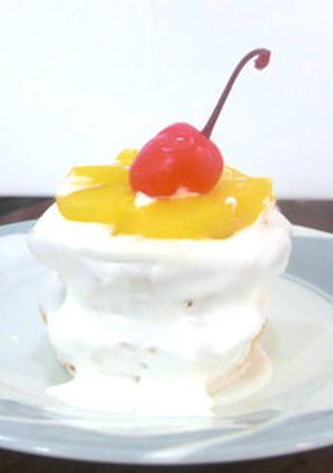 低たんぱく　クリスマスケーキ（腎臓）-レシピのメイン写真