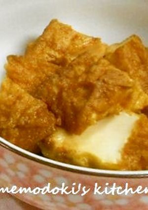 懐かしい味! 生揚げの甘辛煮-レシピのメイン写真