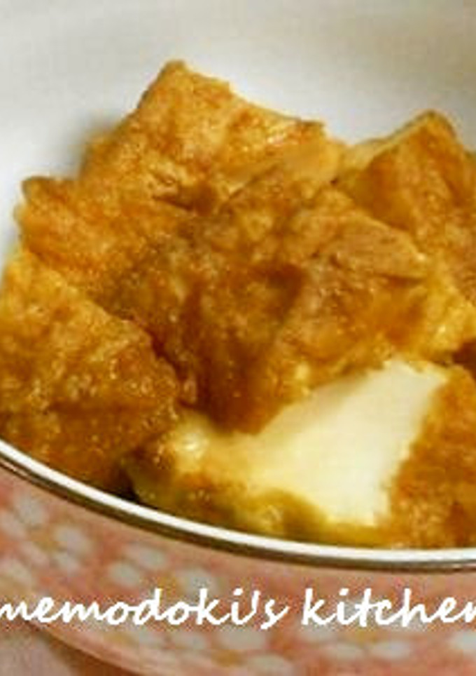 懐かしい味！ 生揚げの甘辛煮-レシピのメイン写真