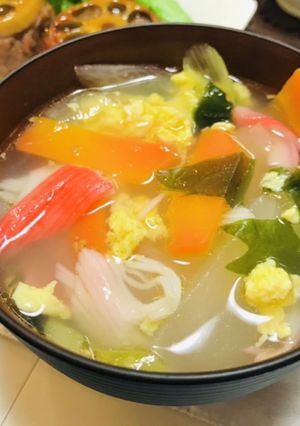 大根たっぷりクッパ風スープ-レシピのメイン写真