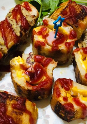 おやつやお弁当に!揚げないホットドック-レシピのメイン写真