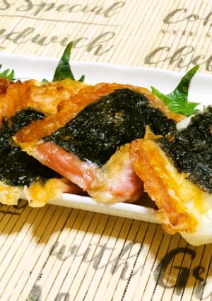 パリパリチーズの韓国海苔焼き-レシピのメイン写真