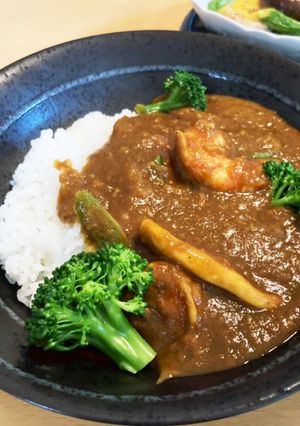 海老とイカの炒め野菜のカレー-レシピのメイン写真
