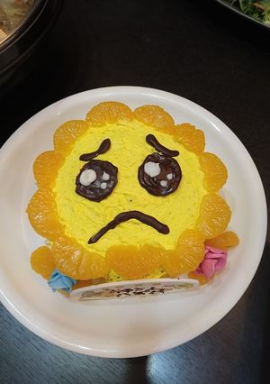 ぴえんケーキ(子供が作った)-レシピのメイン写真