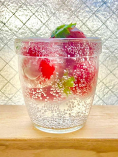 いちご炭酸水-レシピのメイン写真