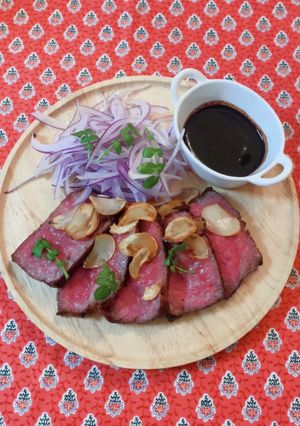 フライパンで作るローストビーフ-レシピのメイン写真