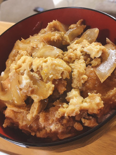 簡単残り物でチキンカツ丼-レシピのメイン写真