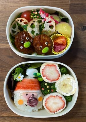 保育園のお弁当(2020.12)-レシピのメイン写真