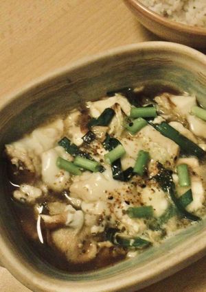 懐かしの豆腐バター-レシピのメイン写真