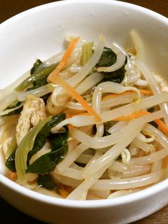 簡単☆さっぱり味☆もやしの和えもの-レシピのメイン写真