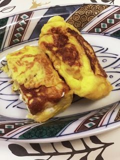 材料3つ!簡単卵焼き-レシピのメイン写真