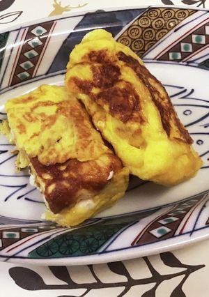 材料３つ！簡単卵焼き-レシピのメイン写真