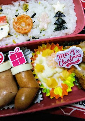 クリスマスイブのお弁当-レシピのメイン写真