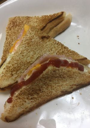 フライパンでホットサンド-レシピのメイン写真