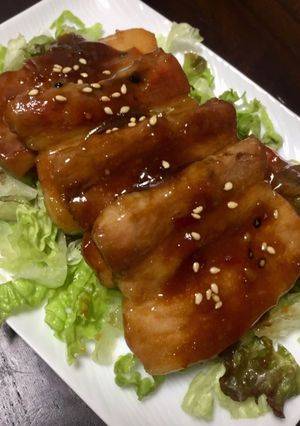 豚バラの甘辛炒め-レシピのメイン写真