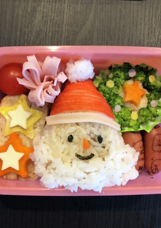 キャラ弁　クリスマス　幼稚園　簡単-レシピのメイン写真