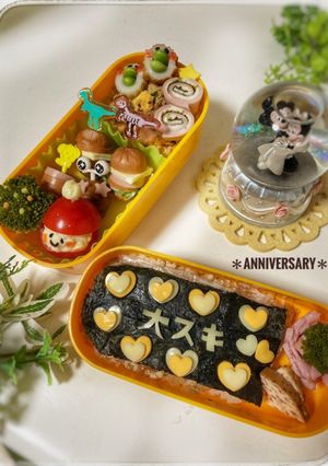 クリスマス☆記念日☆旦那さんお弁当-レシピのメイン写真