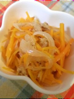 レンジで簡単!にんじんとツナのサラダ-レシピのメイン写真