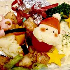 クリスマスにプチトマトでサンタクロース-レシピのメイン写真