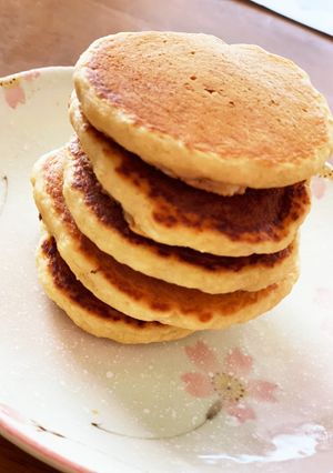 りんごとホットケーキミックスと水だけ！-レシピのメイン写真