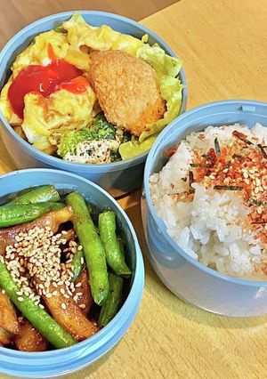塩麹鶏炒め！^_^ タロの弁当82-レシピのメイン写真