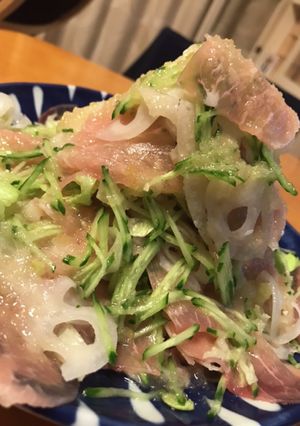 レンコンと生ハムのマリネ風サラダ-レシピのメイン写真