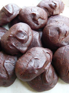 ダークチョコと米粉のミニおやき?-レシピのメイン写真