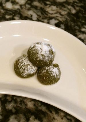 オトナの☆抹茶スノーボールクッキー-レシピのメイン写真