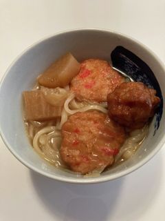 手抜き!おでんうどん-レシピのメイン写真