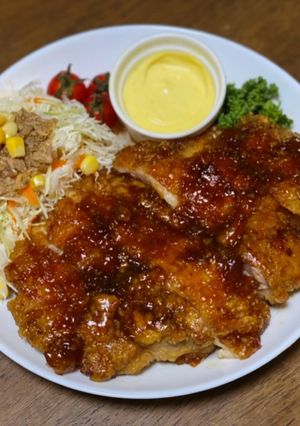 我が家の照り焼きチキン-レシピのメイン写真