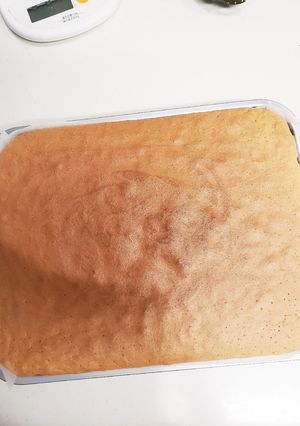 材料3つのふわふわスポンジケーキ-レシピのメイン写真