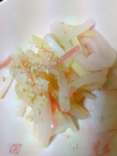 大根と紅生姜のさっと炒め-レシピのメイン写真