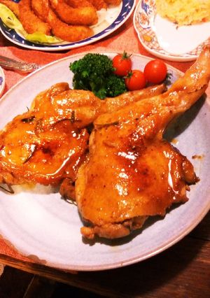 ハーブで本格的！簡単☆クリスマスチキン-レシピのメイン写真